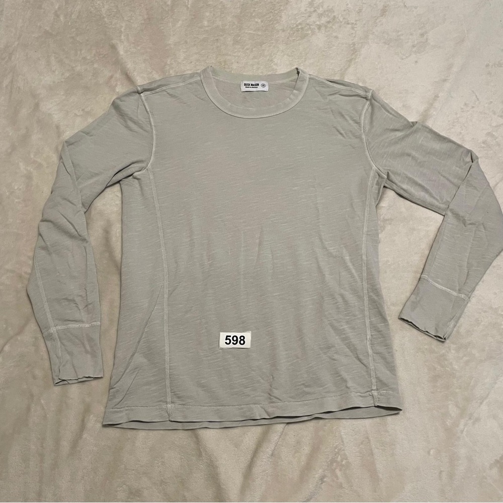 Buck Mason Light Gray Wash & Wear Tee